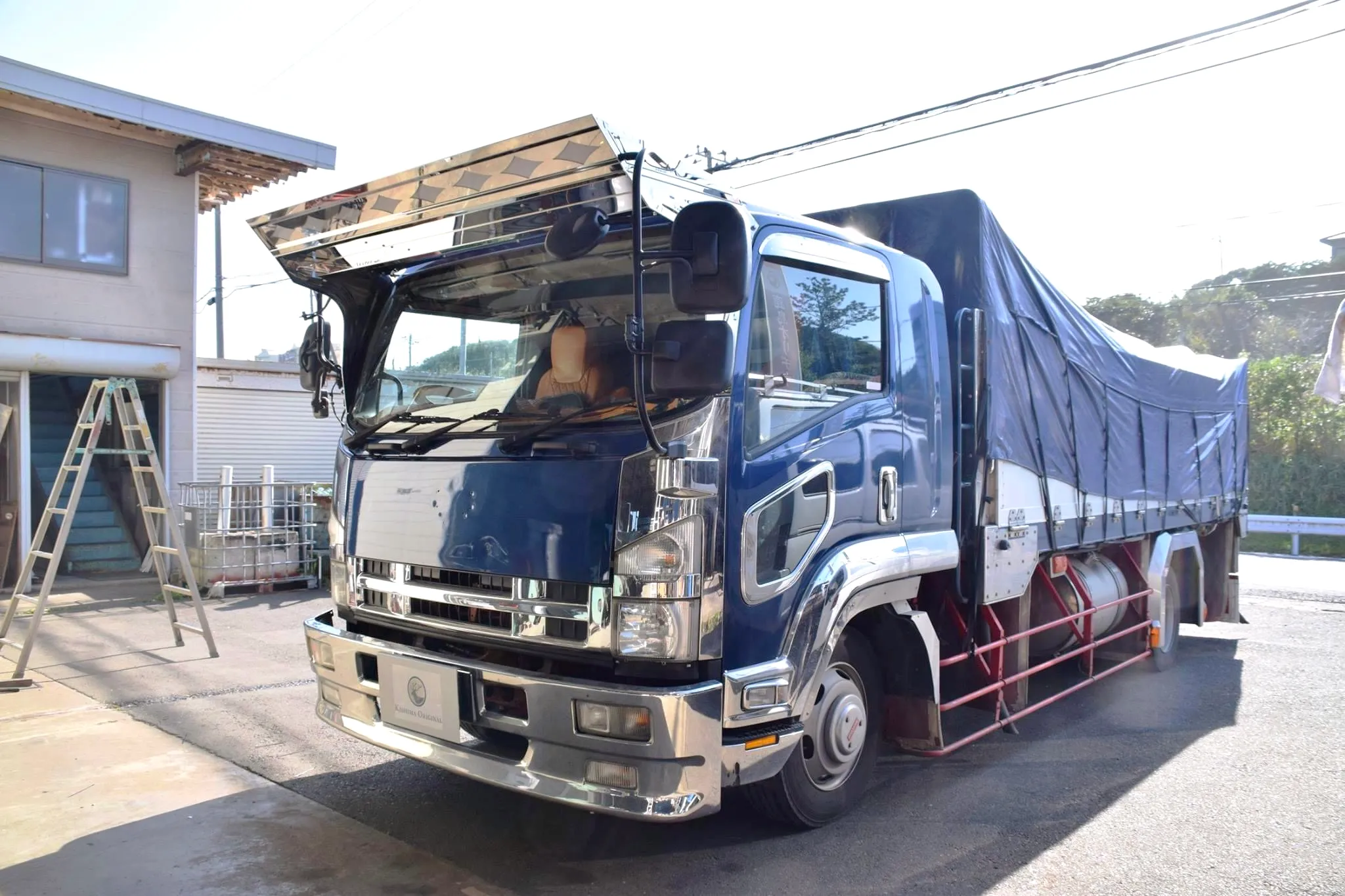 フロントバイザー装着例