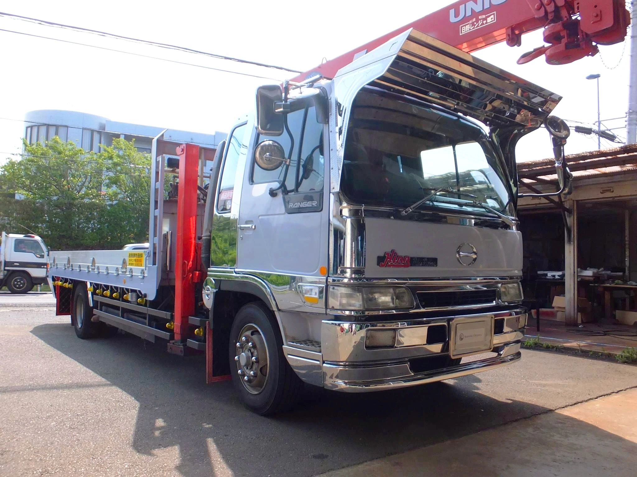 ライジングレンジャー K-306 フロントバイザー装着例