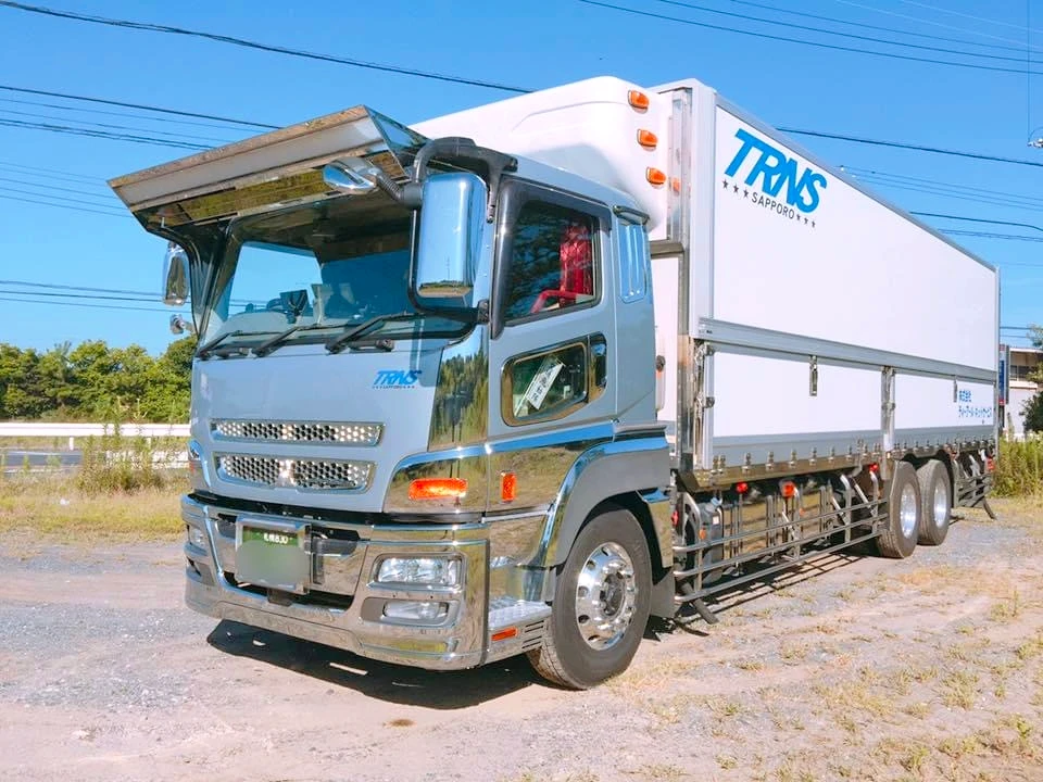 07スーパーグレート K-309 フロントバイザー装着例