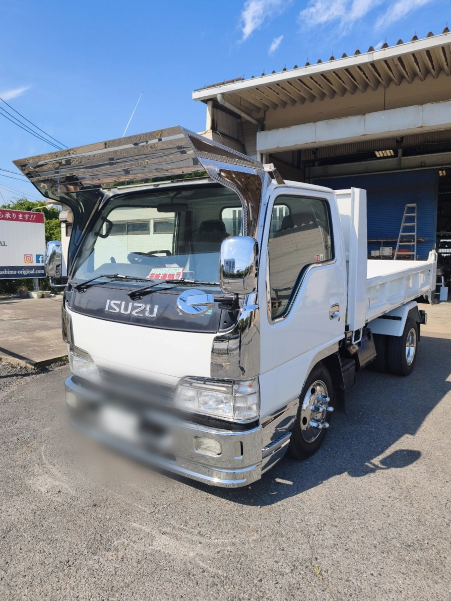 ゆうゆうエルフ K-306 フロントバイザー装着例