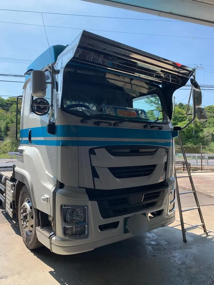 フロントバイザー装着車両 86