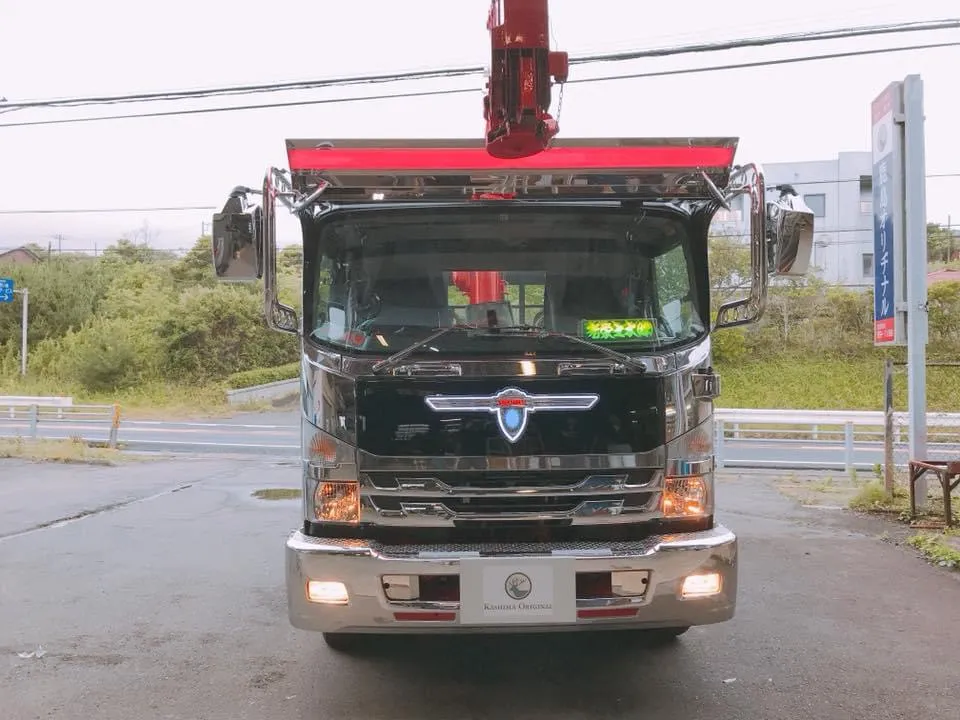 07フォワード K-308 フロントバイザー装着例