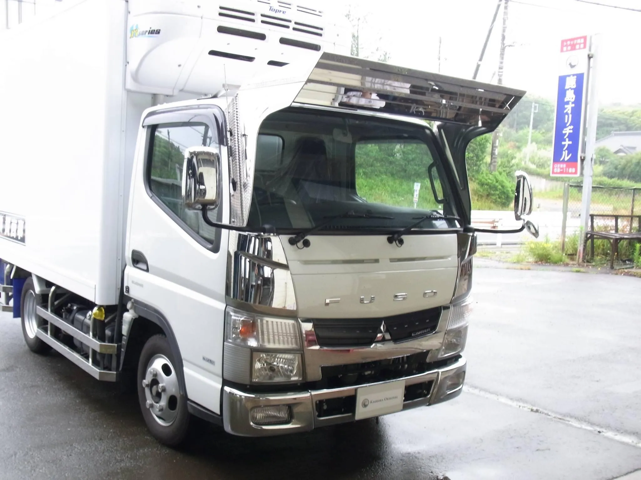 フロントバイザー装着車両 113