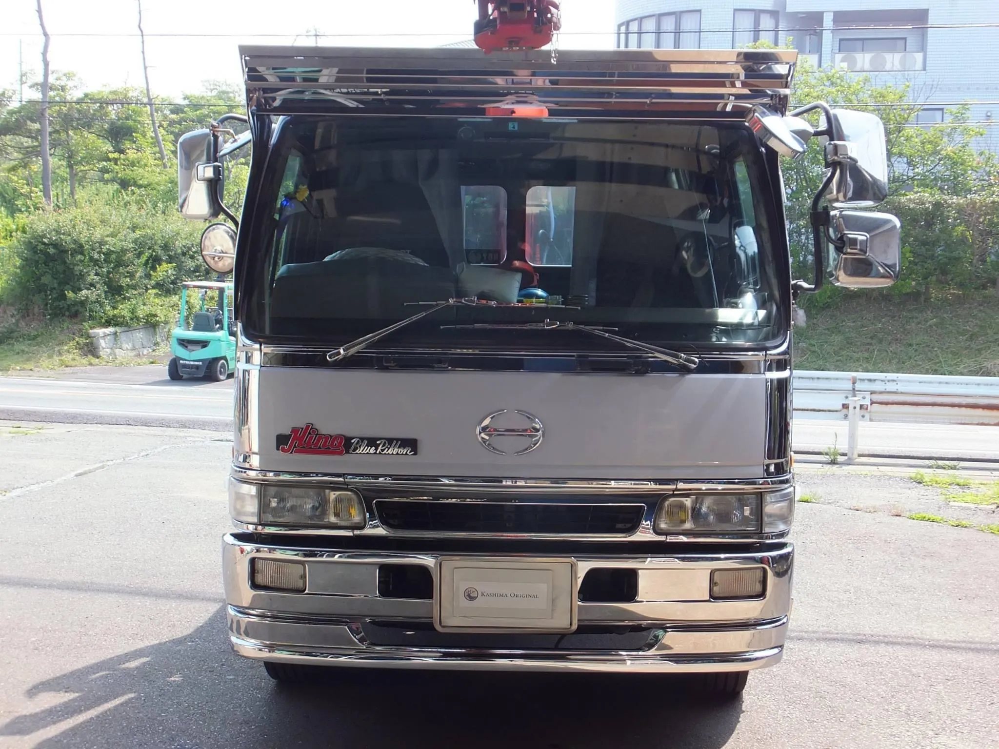 スペースレンジャー K-306 フロントバイザー装着例